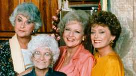 UNITED STATES - APRIL 16: THE GOLDEN GIRLS - 9/14/85 - 9/14/92, BEA ARTHUR (Dorothy), ESTELLE GETTY (Sophia), BETTY WHITE (Rose), RUE MCCLANAHAN (Blanche) , (Photo by ABC Photo Archives/ABC via Getty Images)