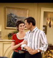THE ODD COUPLE - "Oscar's Birthday" - Airdate: November 17, 1972. (Photo by ABC Photo Archives/ABC via Getty Images) ELINOR DONAHUE;TONY RANDALL